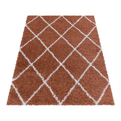 Ayyildiz ковровая дорожка Shaggy Alvor Terra 3401, 80x250 см цена и информация | Коврики | hansapost.ee