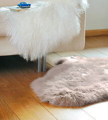 Narma naturaalsetest lambanahkadest vaip Merino M, mink, 2x, 50 x 180 cm price and information | Vaibad | hansapost.ee