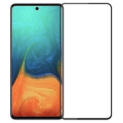 Защитное стекло Fusion Full Glue 5D Tempered Glass для Samsung A715 Galaxy A71, черное цена и информация | Защитные пленки для телефонов | hansapost.ee