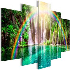 Maal - Rainbow Time (5 Parts) Wide hind ja info | Seinapildid | hansapost.ee