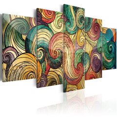 Maal - Colourful Waves цена и информация | Картины, живопись | hansapost.ee