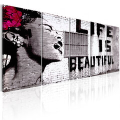 Maal - Banksy: Life is Beautiful hind ja info | Seinapildid | hansapost.ee