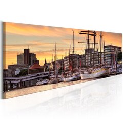 Maal - Port in Hamburg цена и информация | Картины, живопись | hansapost.ee