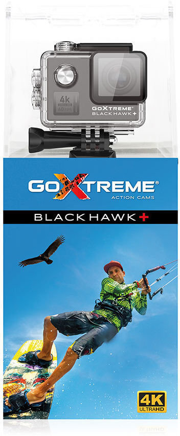 Goxtreme BlackHawk+ 4K 20132, must цена и информация | Seikluskaamerad, GoPro | hansapost.ee