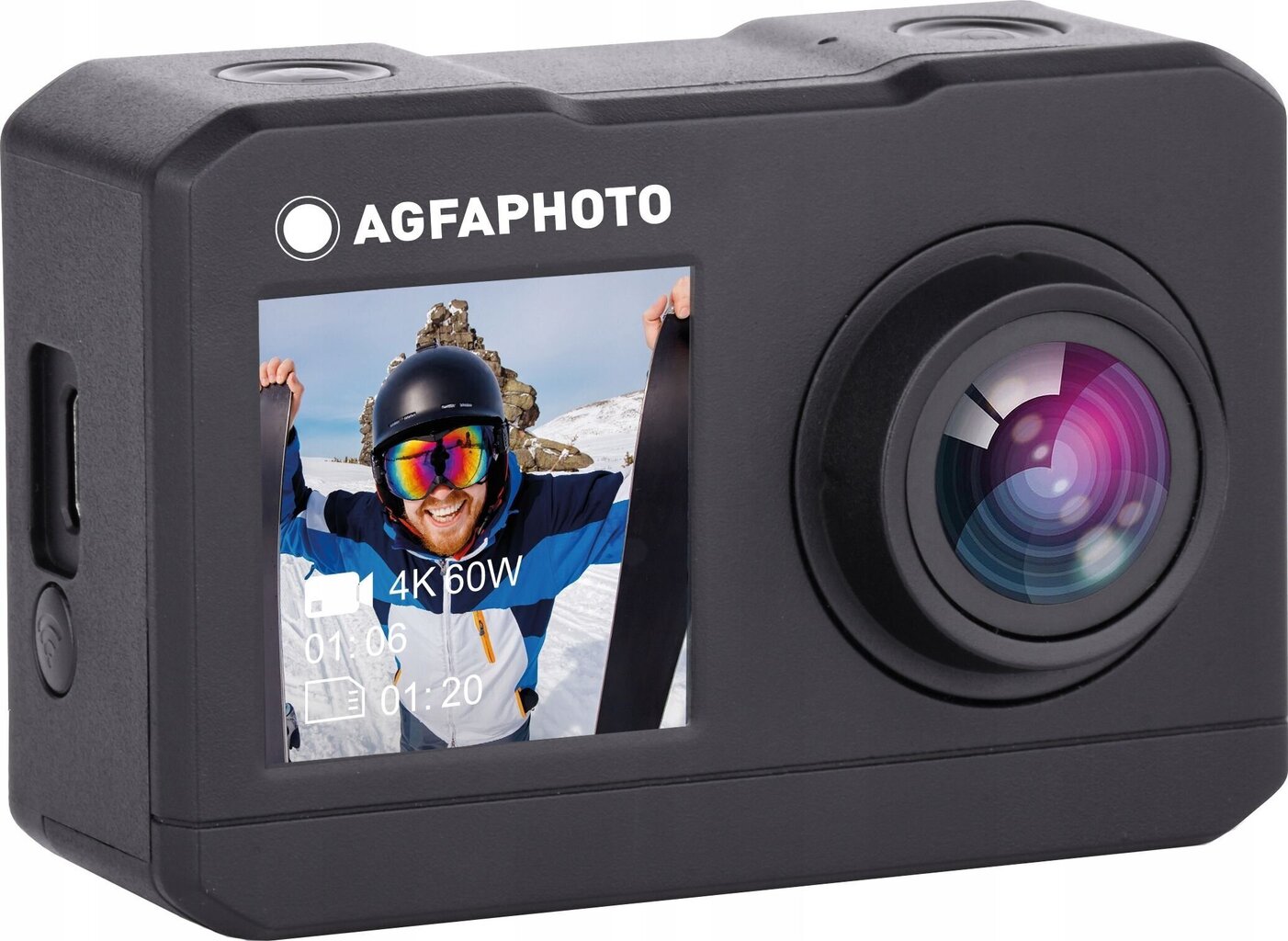 AgfaPhoto AC7000, black цена и информация | Seikluskaamerad, GoPro | hansapost.ee