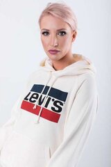 Pusa naistele Levi`s Graphic Sport Hoodie 0001, valge hind ja info | Levi's Riided naistele | hansapost.ee