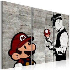 Maal - Banksy: Mario Bros цена и информация | Картины, живопись | hansapost.ee