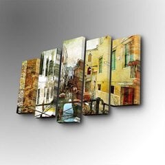 Репродукция из пяти частей Венеция цена и информация | Репродукции, картины | hansapost.ee