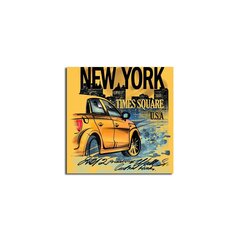 Репродукция Нью-Йорк цена и информация | Настенные деревянные декорации | hansapost.ee