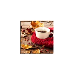 Репродукция Осенний чайный перерыв цена и информация | Настенные деревянные декорации | hansapost.ee