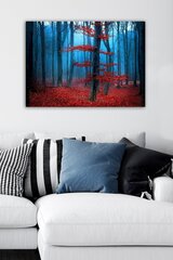 Репродукция на холсте Осенний лес цена и информация | Настенные деревянные декорации | hansapost.ee