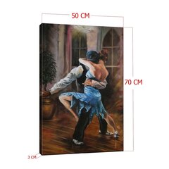 Репродукция Пара танцоров. цена и информация | Настенные деревянные декорации | hansapost.ee