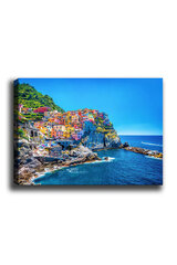Репродукция в Cinque Terre, Италия цена и информация | Настенные деревянные декорации | hansapost.ee