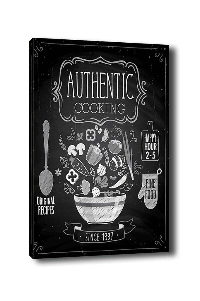 Reproduktsioon Authentic cooking цена и информация | Seinapildid | hansapost.ee