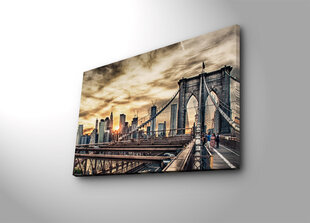 Репродукция Бруклинский мост цена и информация | Настенные деревянные декорации | hansapost.ee