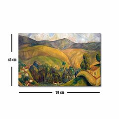 Reproduktsioon Landscape (Diego Rivera) hind ja info | Seinapildid | hansapost.ee