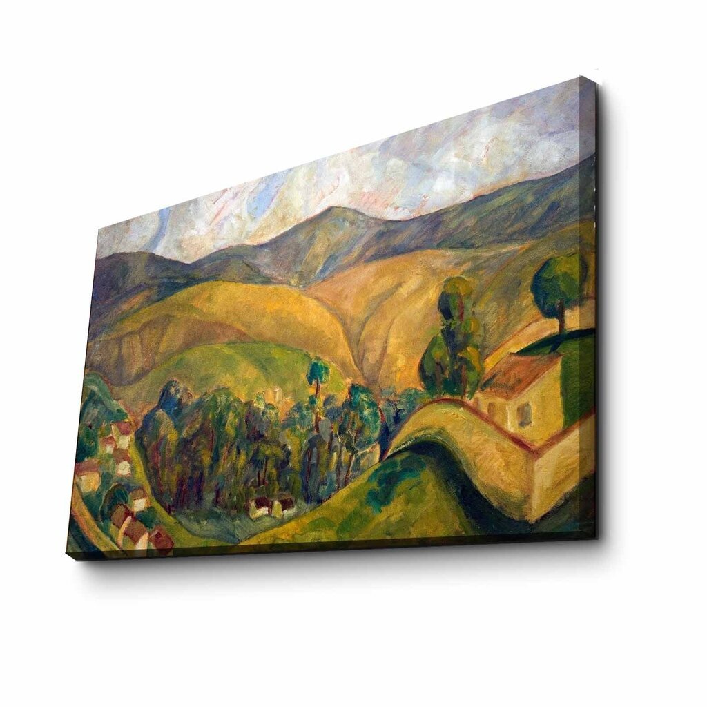 Reproduktsioon Landscape (Diego Rivera) hind ja info | Seinapildid | hansapost.ee