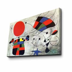 Репродукция Абстракция (Joan Miro) цена и информация | Настенные деревянные декорации | hansapost.ee