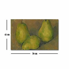 Размножение Three Pears (Paul Cézanne) цена и информация | Репродукции, картины | hansapost.ee
