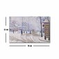 Reproduktsioon Snow, Boulevard de Clichy, Paris (Paul Signac) цена и информация | Seinapildid | hansapost.ee