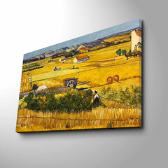 Репродукция The Harvest (Vincent Van Gogh) цена и информация | Настенные деревянные декорации | hansapost.ee