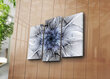 Kolmeosaline reproduktsioon Abstraktsioon Lilled hind ja info | Seinapildid | hansapost.ee