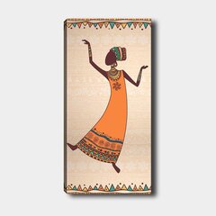 Репродукция Танцующая женщина. цена и информация | Настенные деревянные декорации | hansapost.ee