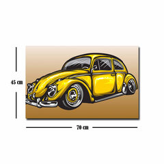 Reproduktsioon Kollane auto hind ja info | Seinapildid | hansapost.ee