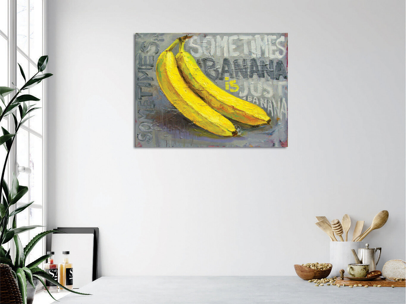 Reproduktsioon Banaanid hind ja info | Seinapildid | hansapost.ee