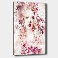 Репродукция на холсте Розовая девушка цена и информация | Репродукции, картины | hansapost.ee