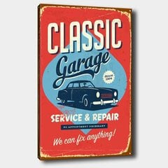 Reproduktsioon lõuendil Classic garage hind ja info | Seinapildid | hansapost.ee