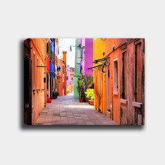 Pilt lõuendil Värviline tänav hind ja info | Seinapildid | hansapost.ee