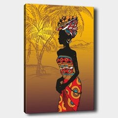 Pilt lõuendil Päikeseloojang Aafrikas hind ja info | Seinapildid | hansapost.ee
