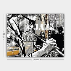 Reproduktsioon New York Jazz hind ja info | Seinapildid | hansapost.ee