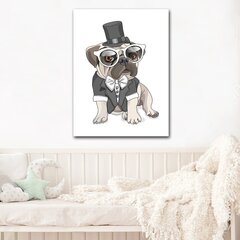 Репродукция Собака с одеждой цена и информация | Настенные деревянные декорации | hansapost.ee