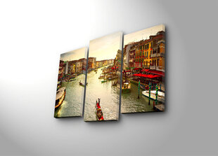 Репродукция из трех частей Венеция цена и информация | Репродукции, картины | hansapost.ee