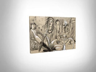 Репродукция Женщина у кальяна цена и информация | Настенные деревянные декорации | hansapost.ee