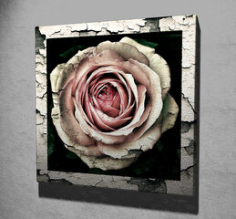 Картина Роза цена и информация | Настенные деревянные декорации | hansapost.ee