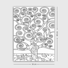 Reproduktsioon Puu ja lind цена и информация | Настенные деревянные декорации | hansapost.ee