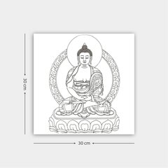 Репродукция Будда цена и информация | Настенные деревянные декорации | hansapost.ee