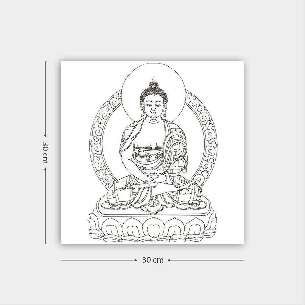 Reproduktsioon Buddha hind ja info | Seinapildid | hansapost.ee