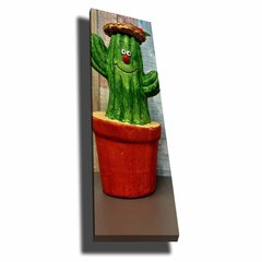 Репродукция на холсте Веселый кактус цена и информация | Настенные деревянные декорации | hansapost.ee