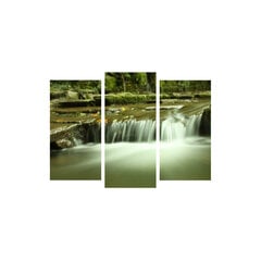 Репродукция из трех частей Водопад цена и информация | Репродукции, картины | hansapost.ee