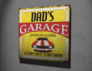 Reproduktsioon Dad's Garage hind ja info | Seinapildid | hansapost.ee
