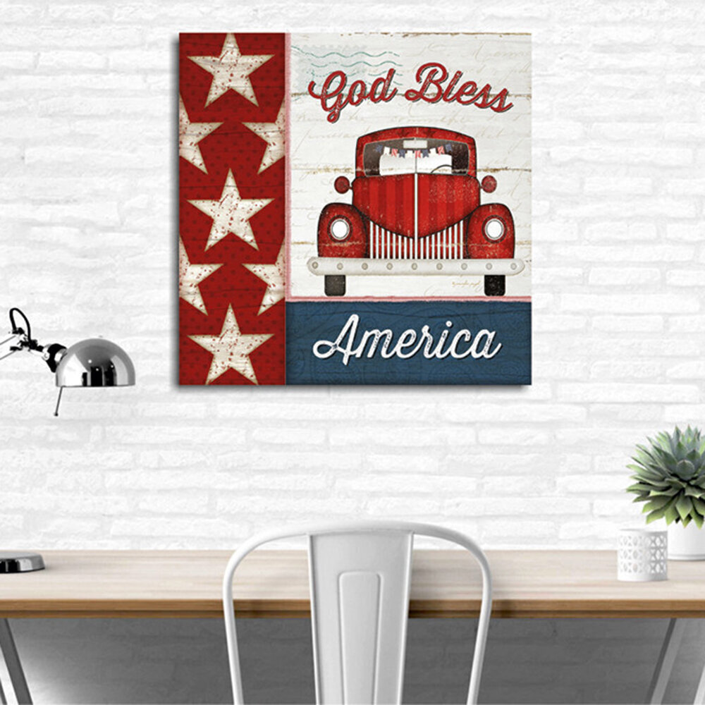 Reproduktsioon God bless America цена и информация | Seinapildid | hansapost.ee