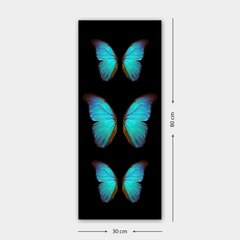 Репродукция Голубые бабочки цена и информация | Репродукции, картины | hansapost.ee