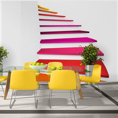 Fototapeet - Colorful stairs цена и информация | Фотообои | hansapost.ee