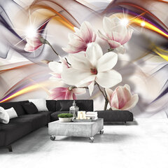 Fototapeet - Artistic Magnolias hind ja info | Fototapeedid | hansapost.ee