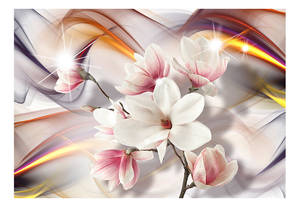 Fototapeet - Artistic Magnolias hind ja info | Fototapeedid | hansapost.ee