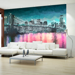 Fototapeet - Painted New York цена и информация | Фотообои | hansapost.ee